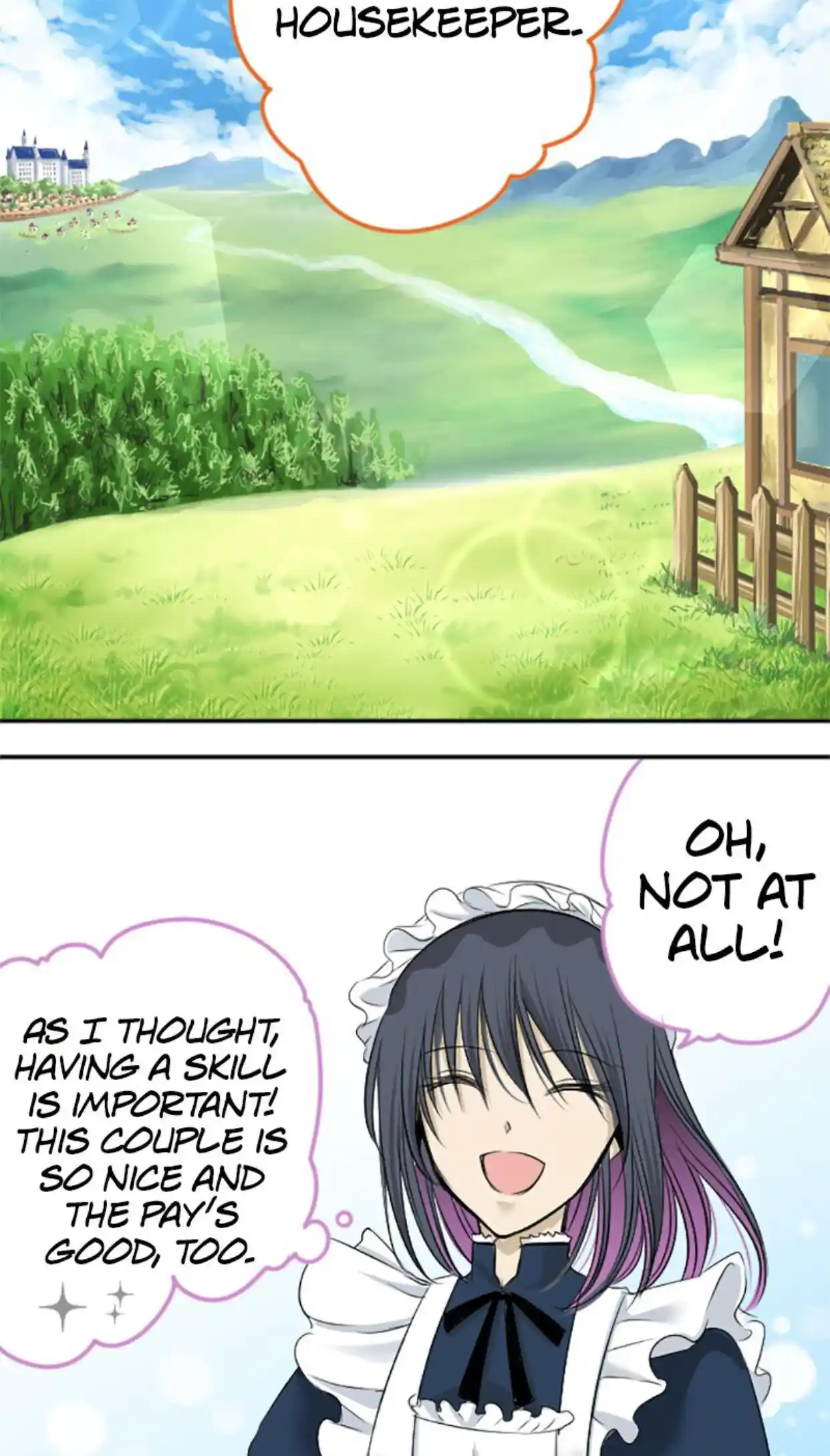 I was Reborn as a Housekeeper in a Parallel World! Chapter 1