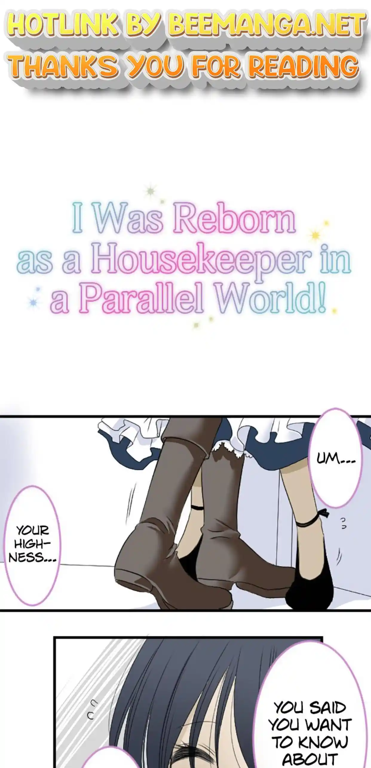 I was Reborn as a Housekeeper in a Parallel World! Chapter 5