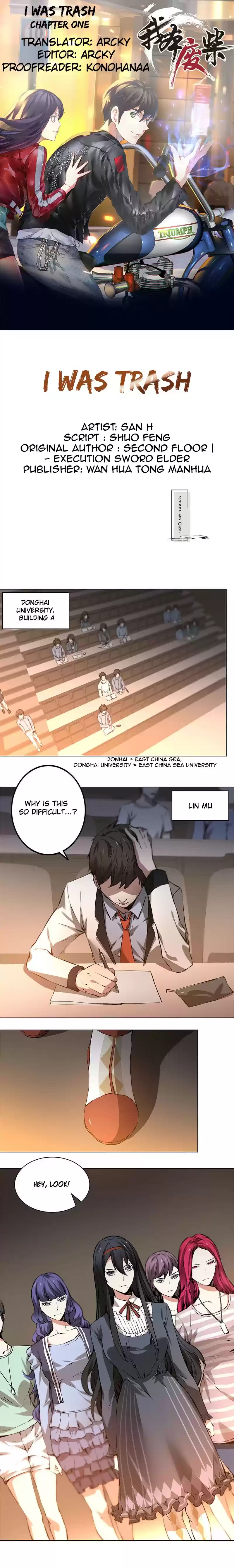 I Was Trash Vol. 1 Ch. 1 The Engagement