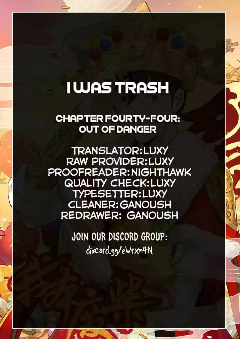 I Was Trash Vol. 1 Ch. 44 Out of Danger
