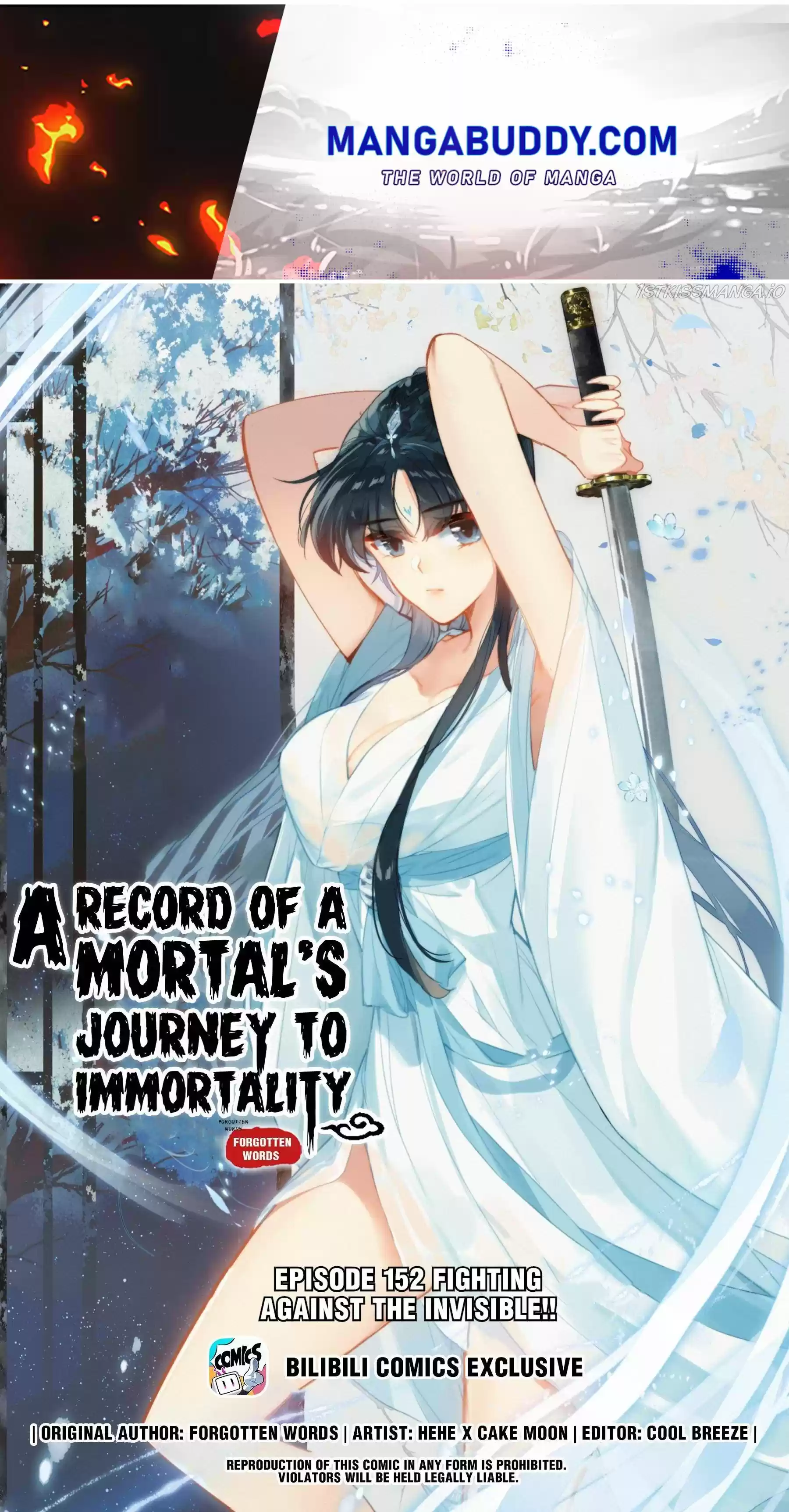 I Will Become An Immortal Chapter 152