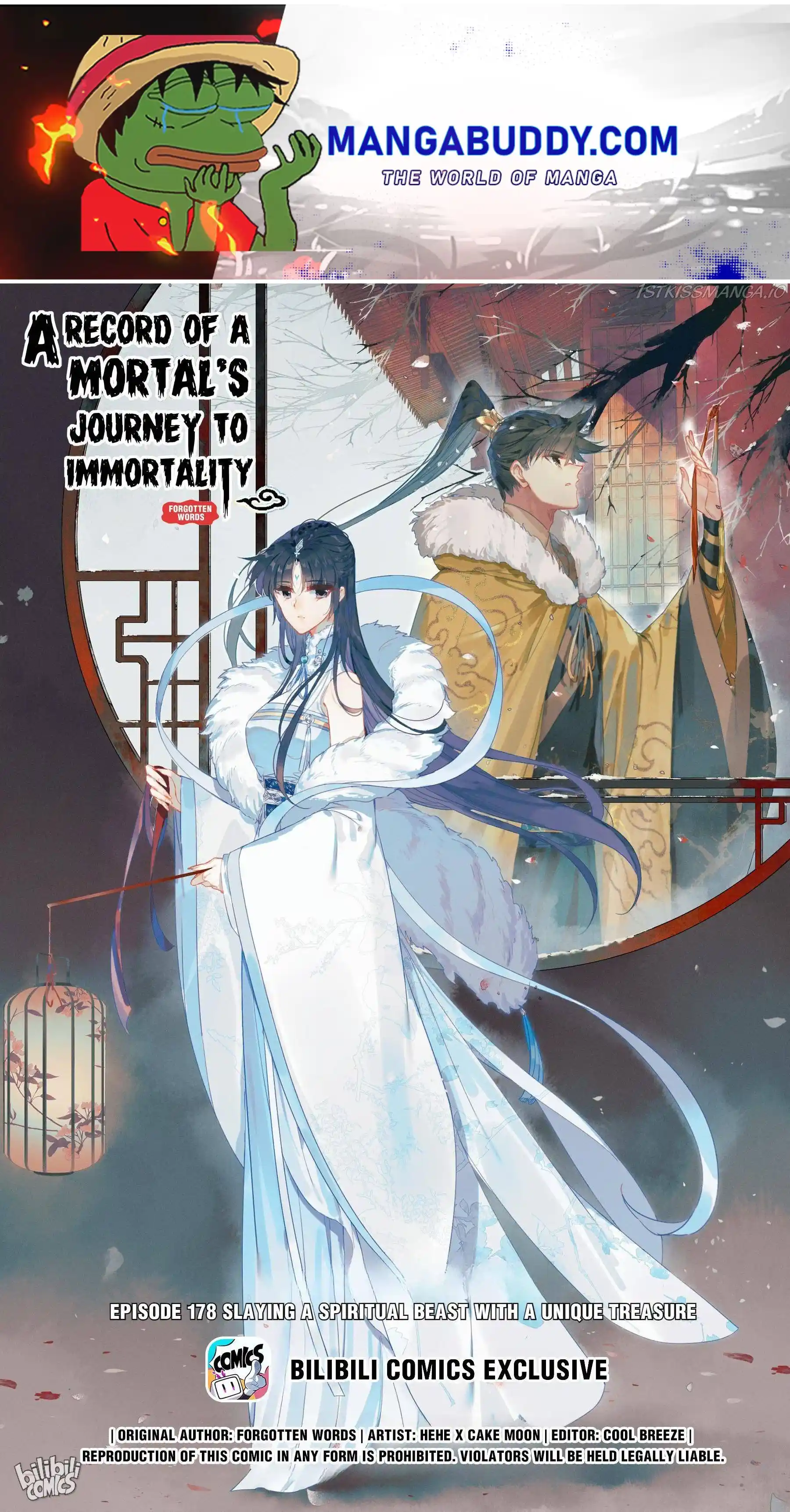 I Will Become An Immortal Chapter 178