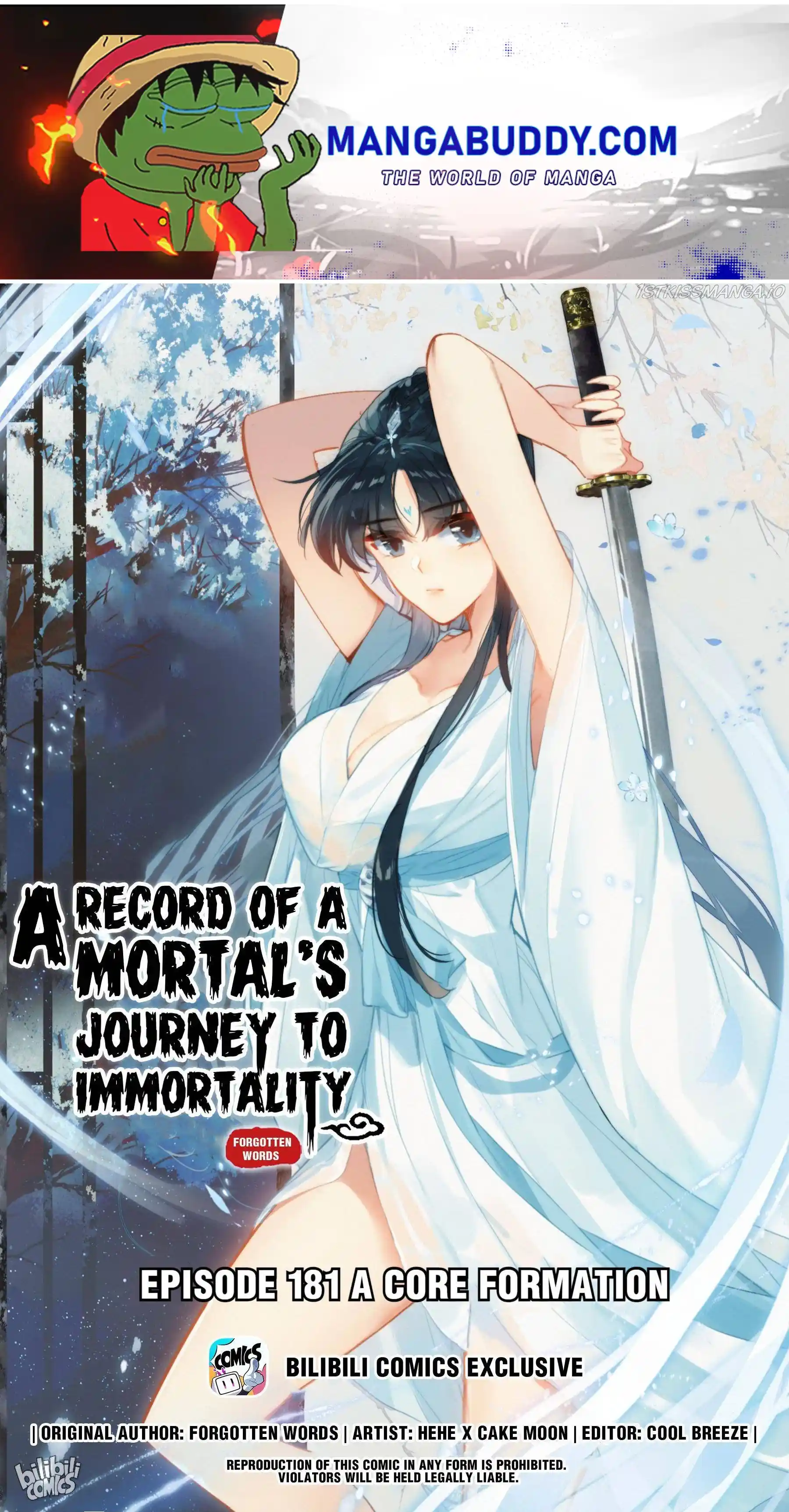 I Will Become An Immortal Chapter 181