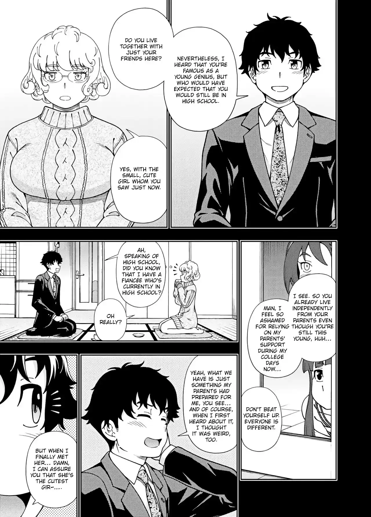 Iinazuke Kyoutei Chapter 50
