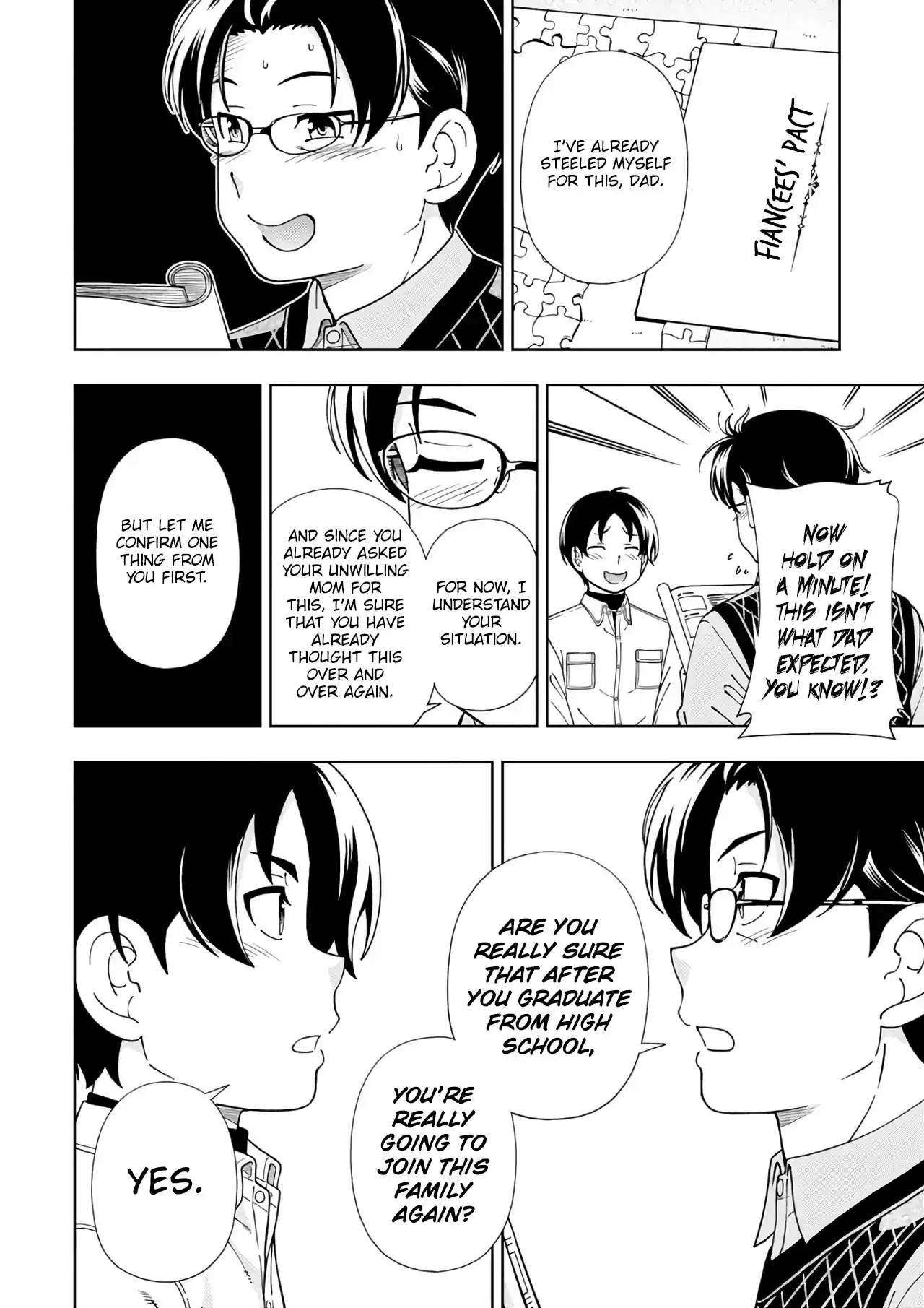 Iinazuke Kyoutei Chapter 52: The Yukimizo Family