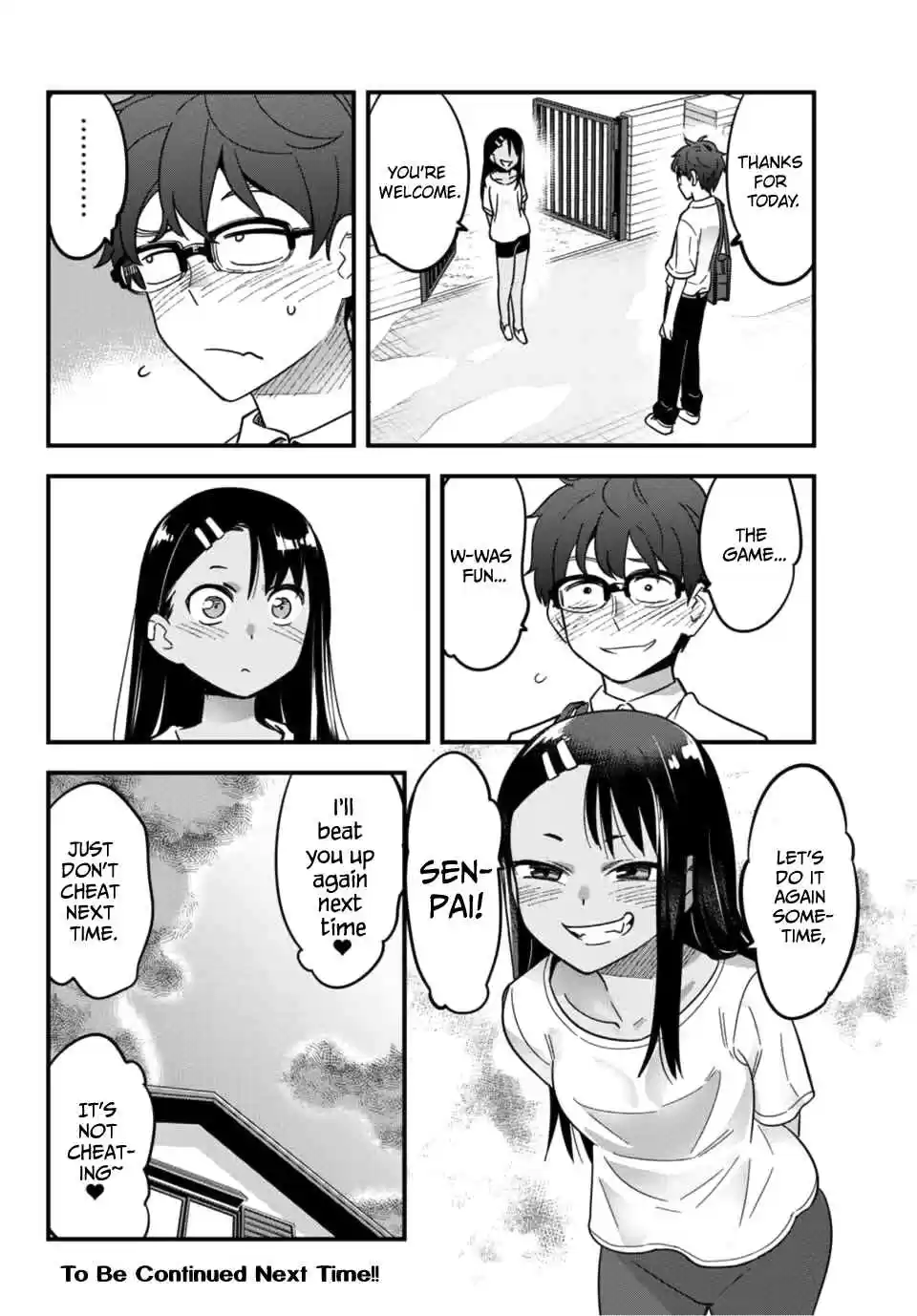 Ijiranaide, Nagatoro san Ch. 18 Let's do it again sometime, Senpai