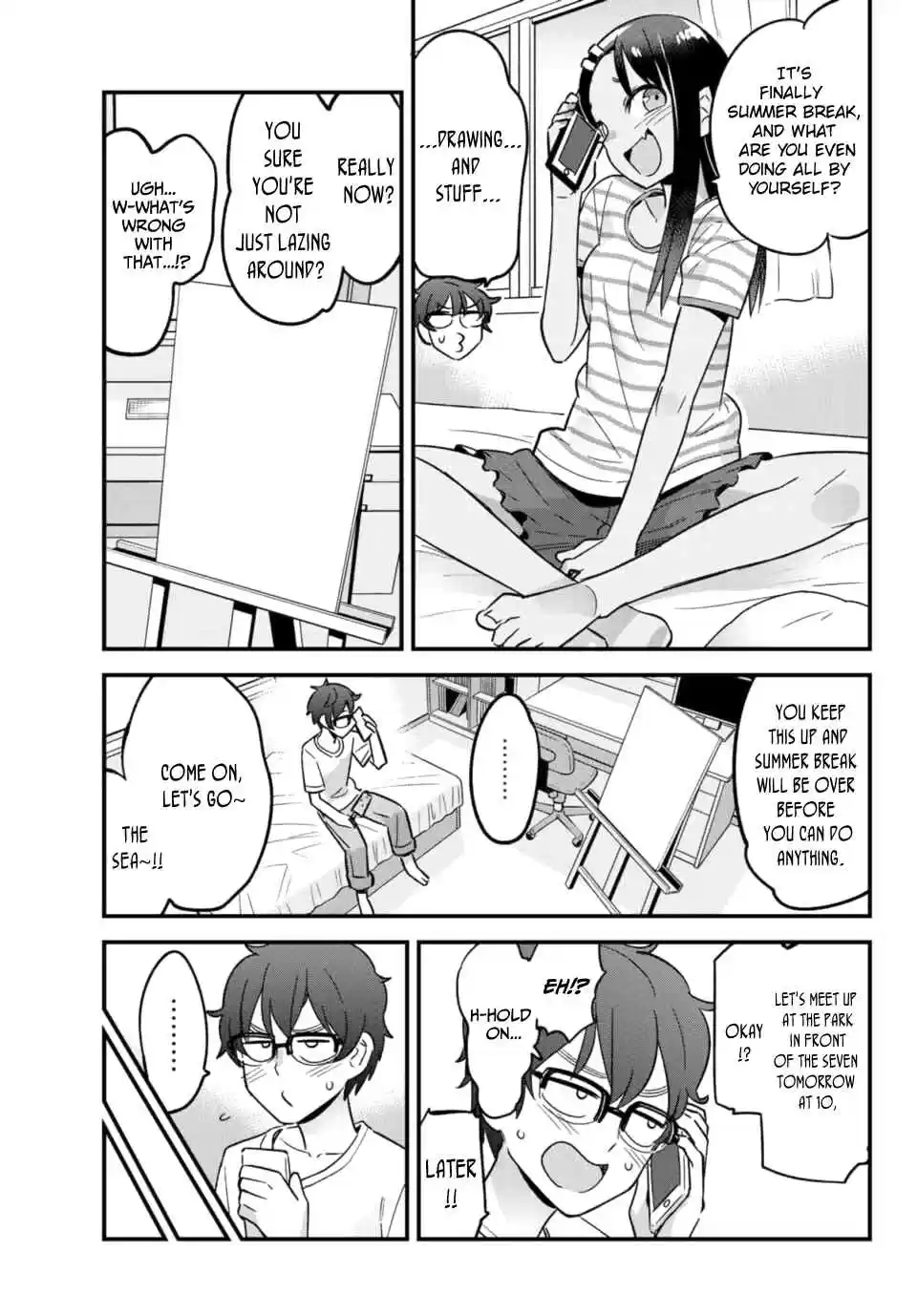 Ijiranaide, Nagatoro san Ch. 22 Senpai! Let's go to the sea~!!