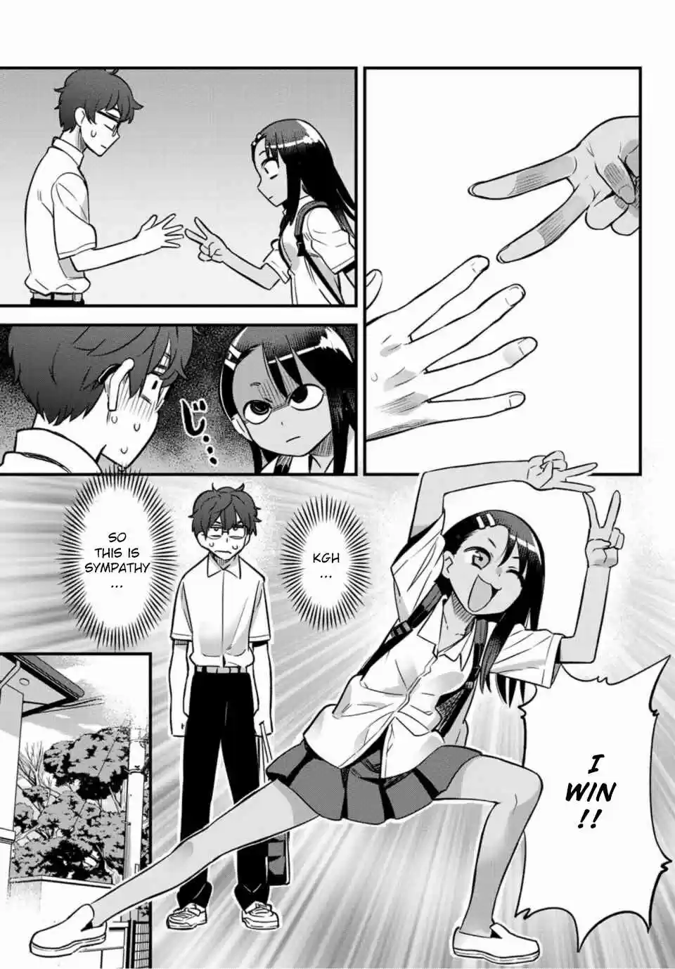 Ijiranaide, Nagatoro san Ch. 30 Let's play rock, paper, scissors, senpai