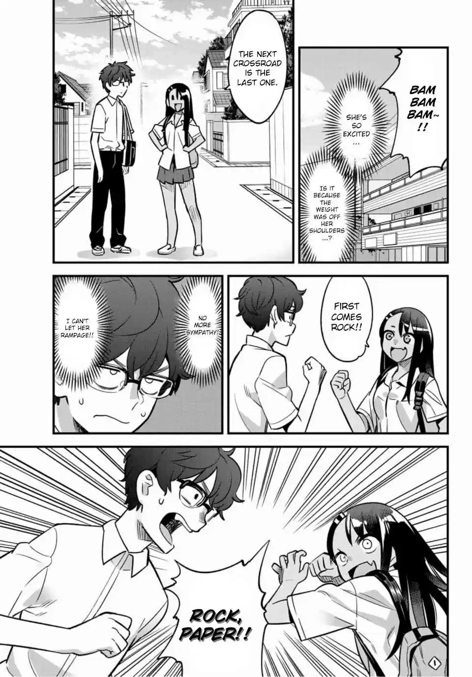 Ijiranaide, Nagatoro san Ch. 30 Let's play rock, paper, scissors, senpai