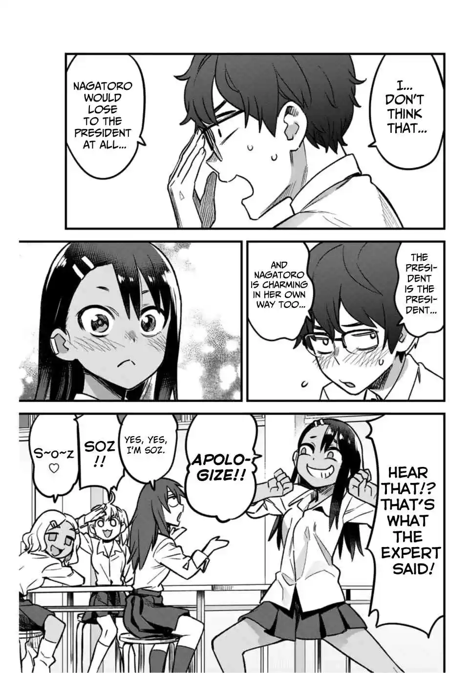 Ijiranaide, Nagatoro san Ch. 40 You're just not honest, Senpai~♡