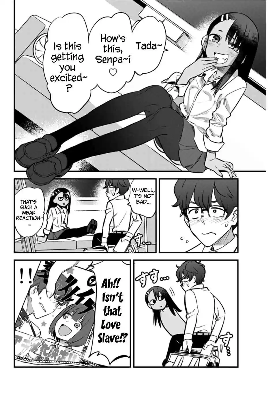 Ijiranaide, Nagatoro san Ch. 54 So you read shoujo manga, Senpai~