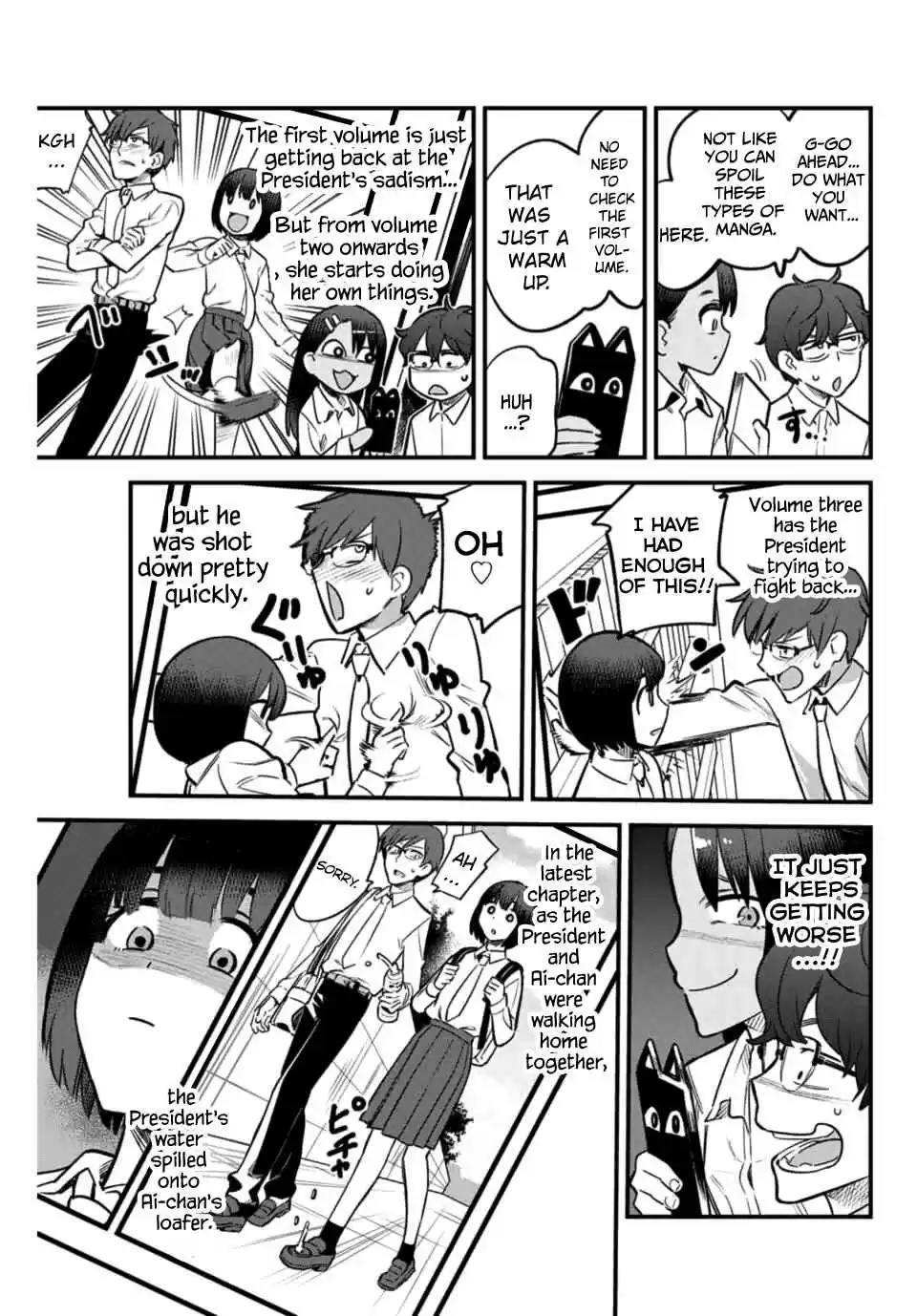 Ijiranaide, Nagatoro san Ch. 54 So you read shoujo manga, Senpai~