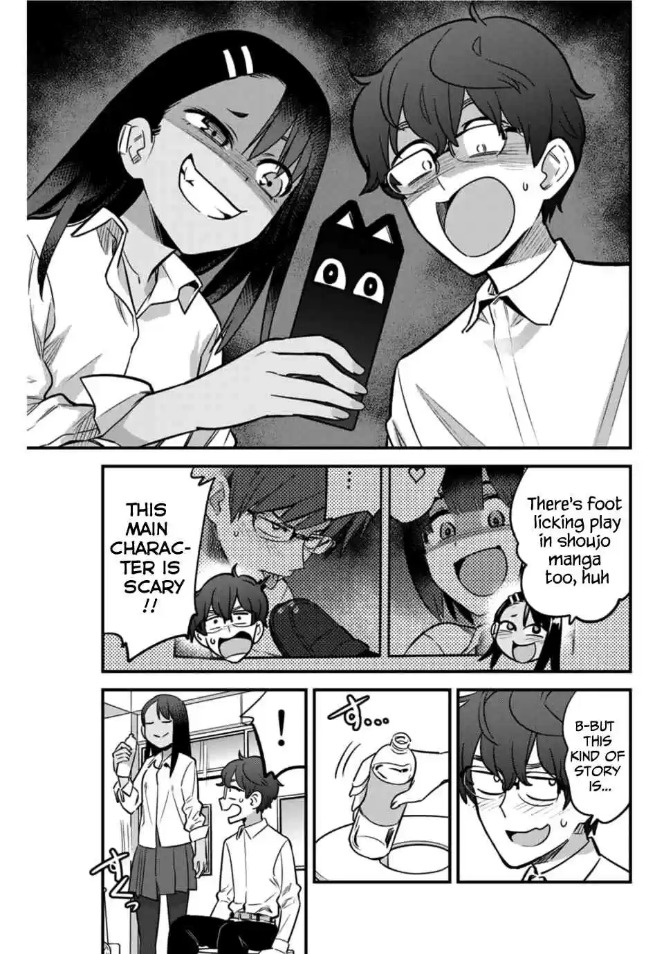 Ijiranaide, Nagatoro san Ch. 54 So you read shoujo manga, Senpai~