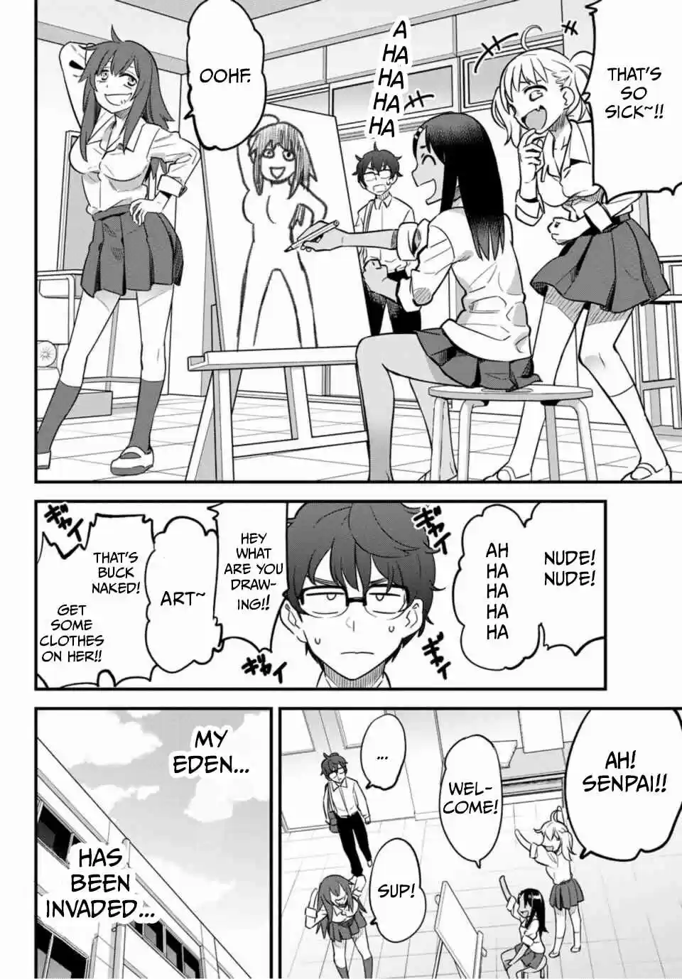 Ijiranaide, Nagatoro san Vol. 5 Ch. 32 Senpai is a quiet pervert