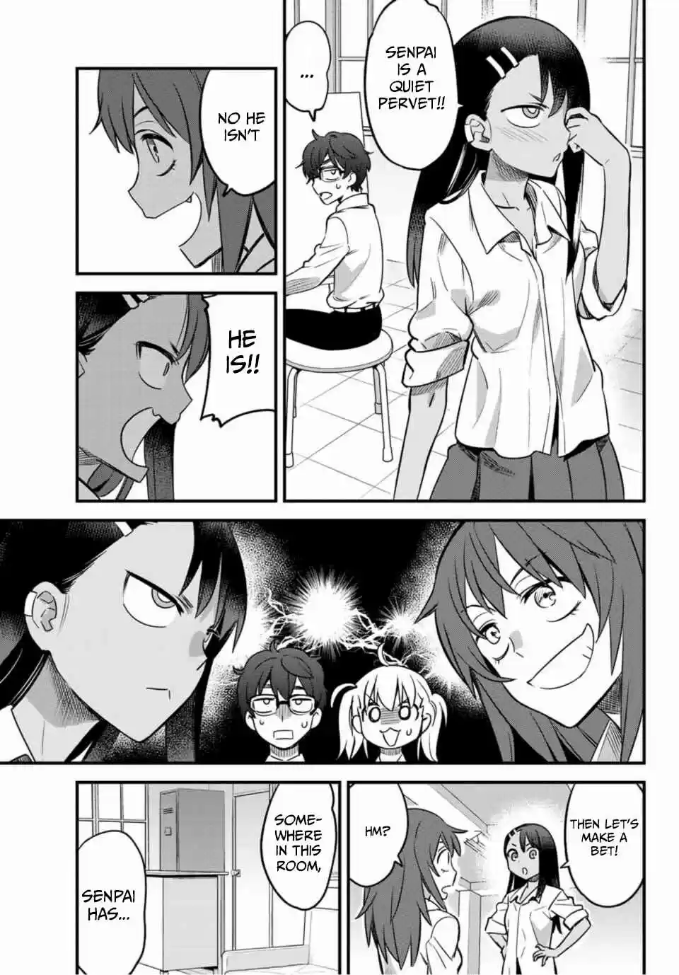 Ijiranaide, Nagatoro san Vol. 5 Ch. 32 Senpai is a quiet pervert