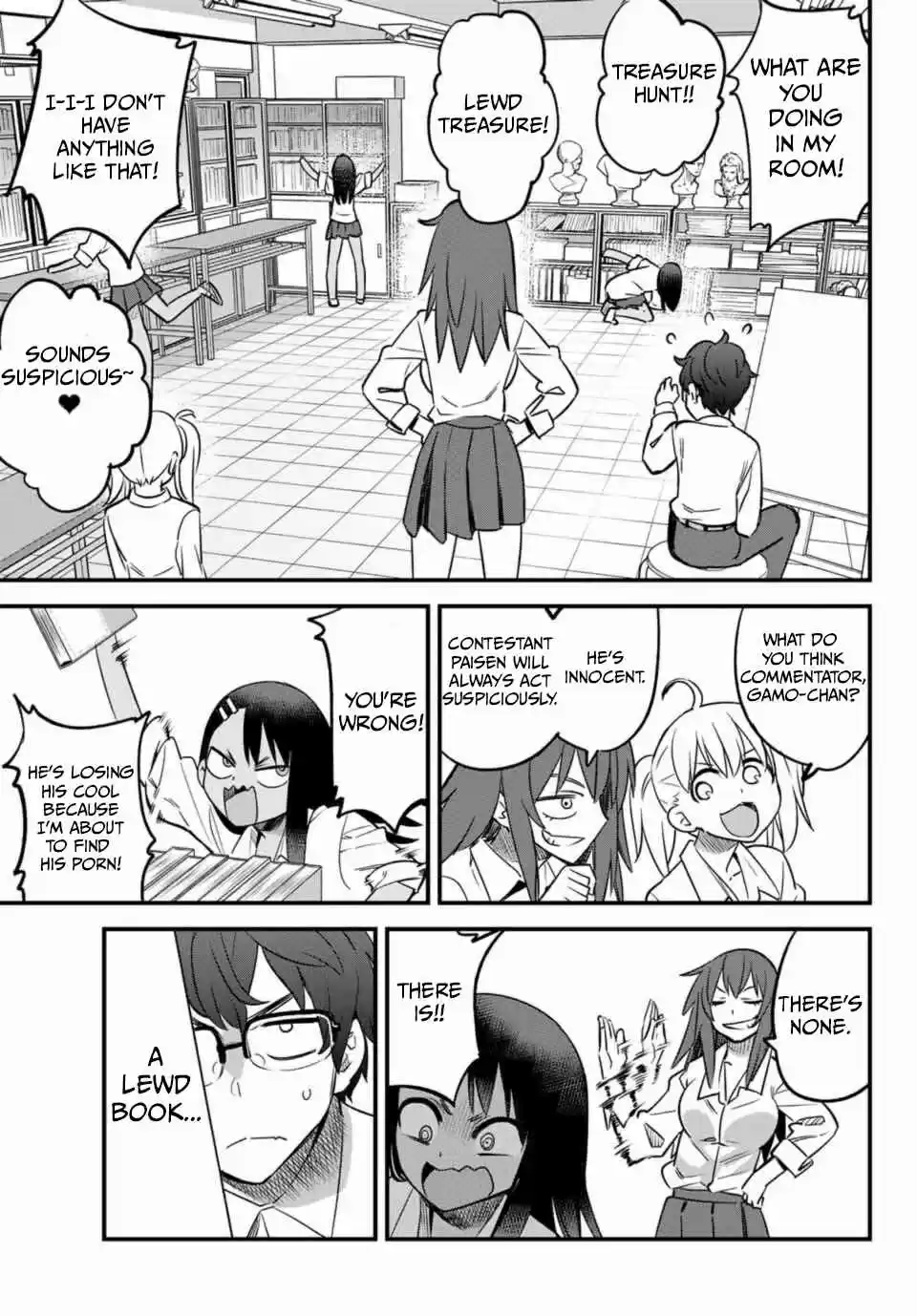 Ijiranaide, Nagatoro san Vol. 5 Ch. 32 Senpai is a quiet pervert