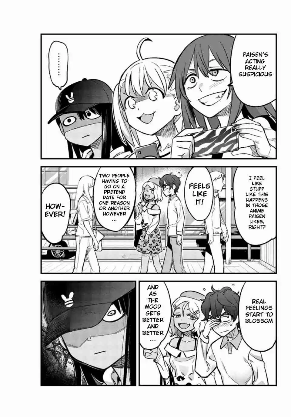 Ijiranaide, Nagatoro san Vol. 5 Ch. 34.1 No Way Gross Senpai Can Have a Proper Date Impaler Edition