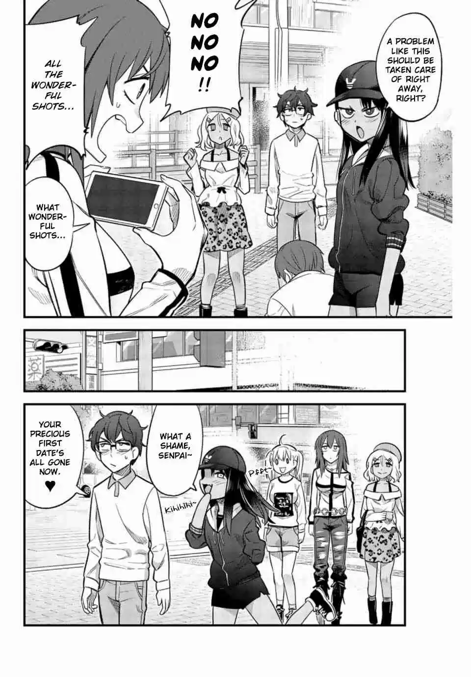 Ijiranaide, Nagatoro san Vol. 5 Ch. 34.1 No Way Gross Senpai Can Have a Proper Date Impaler Edition