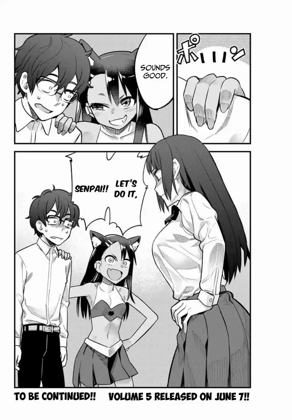 Ijiranaide, Nagatoro san Vol. 6 Ch. 38 Let's Do It, Senpai!!