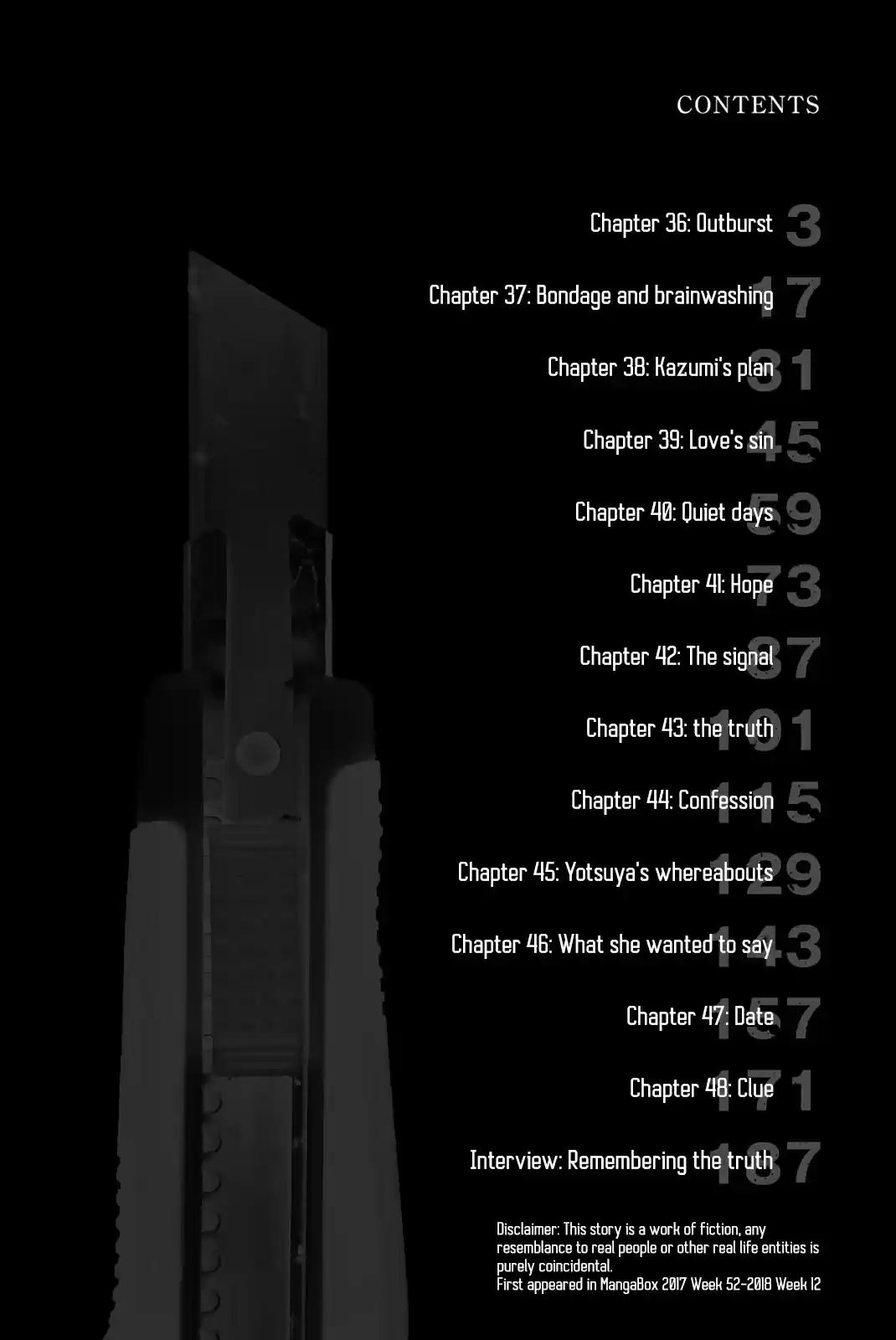 Ijousha no Ai Vol. 4 Ch. 36 Outburst