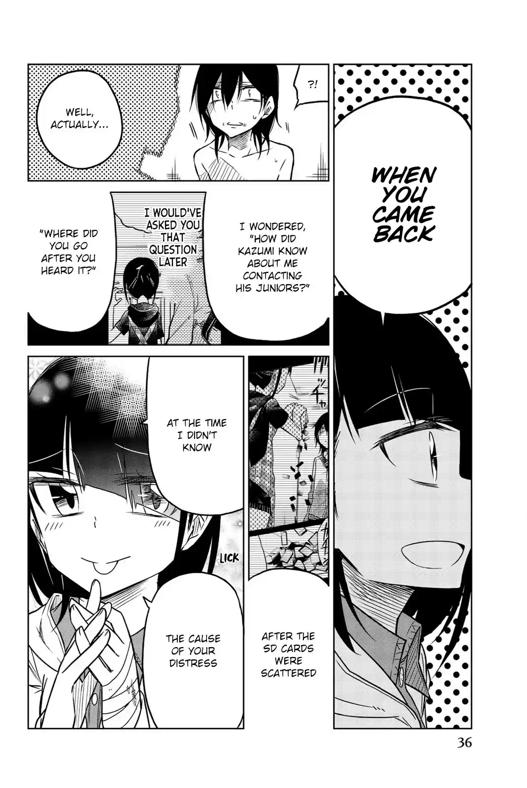 Ijousha no Ai Vol. 4 Ch. 38 kazumi's plan