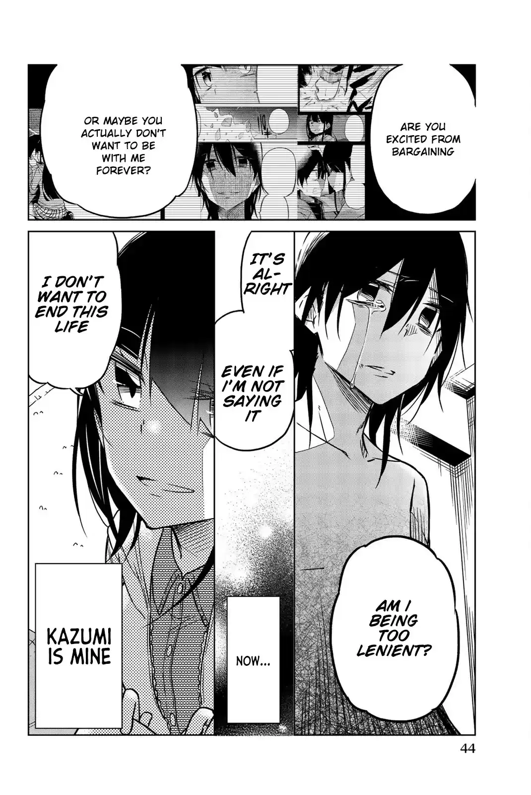 Ijousha no Ai Vol. 4 Ch. 38 kazumi's plan