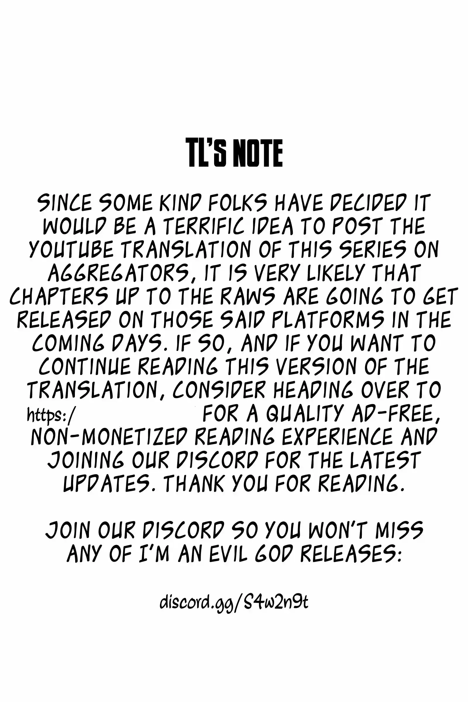 I'm An Evil God ch.72