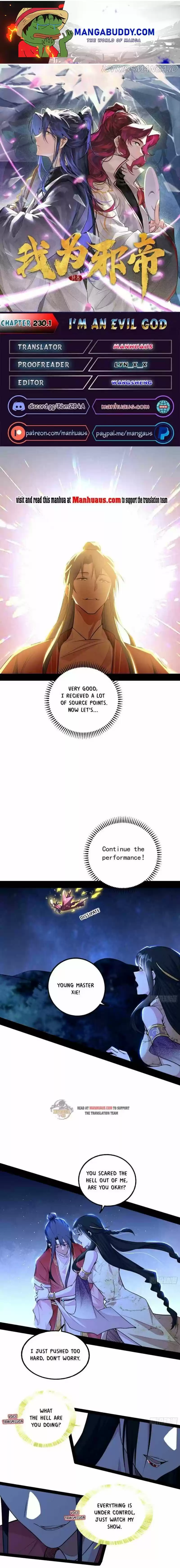 I'm An Evil God Chapter 230.1