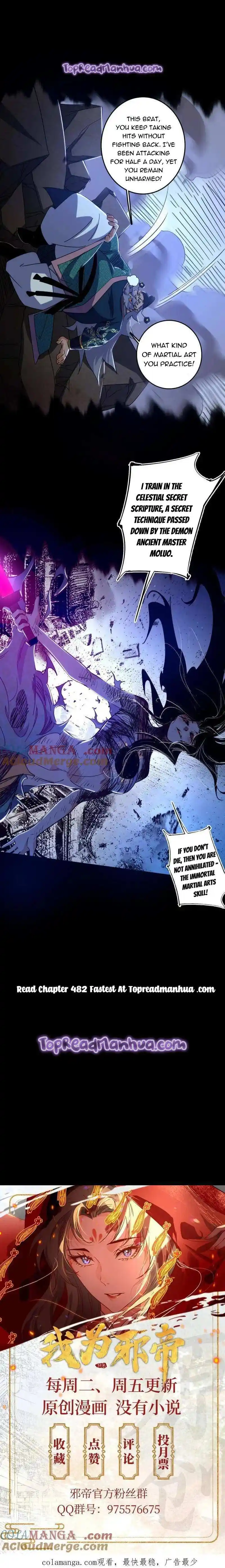 I'm an Evil God Chapter 481