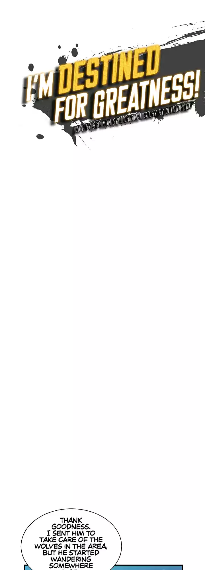 I'm Destined For Greatness! Ch. 18