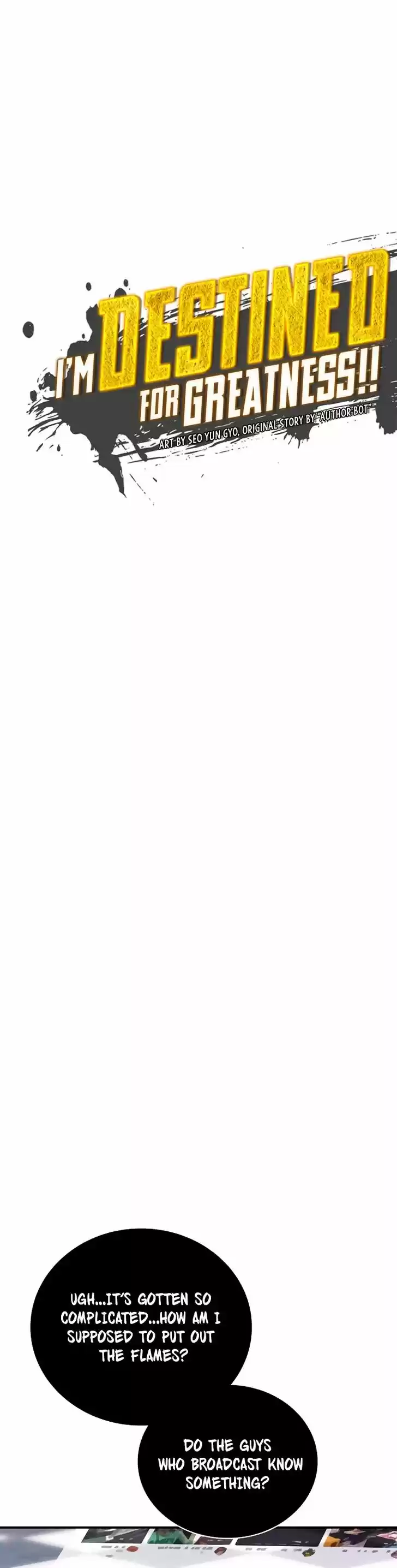 I'm Destined For Greatness! Ch.108