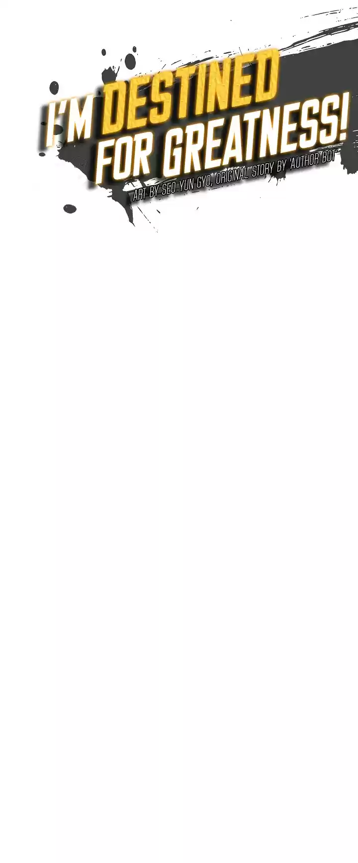 I'm Destined For Greatness! ch.21