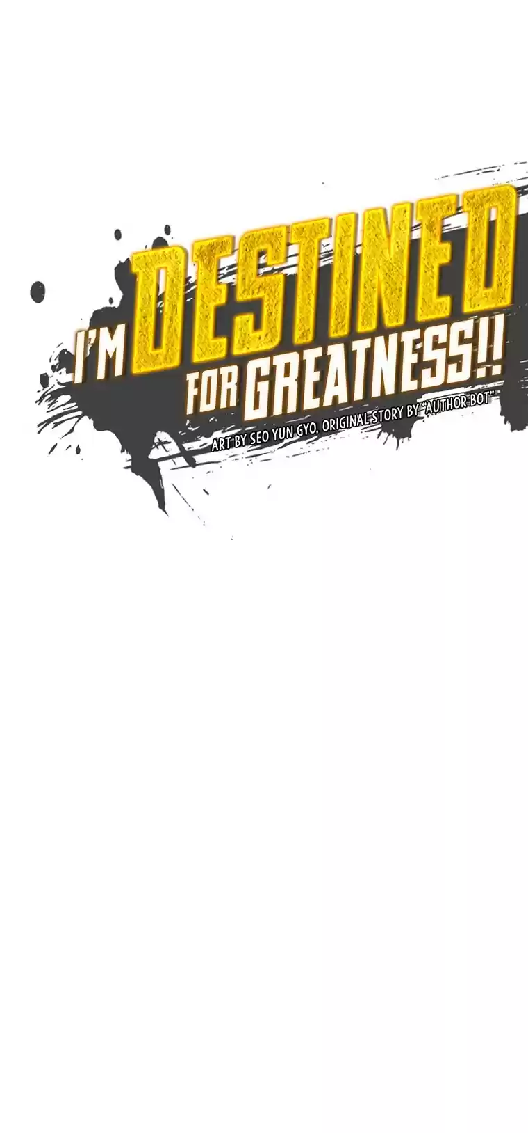 I'm Destined For Greatness! Chapter 111