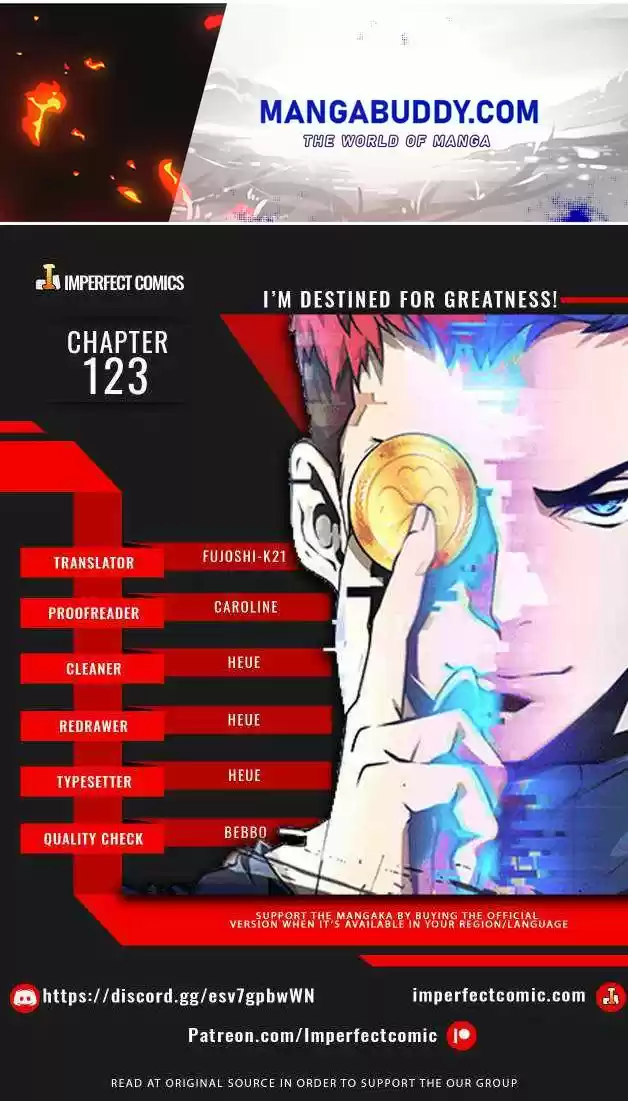 I'm Destined For Greatness! Chapter 123