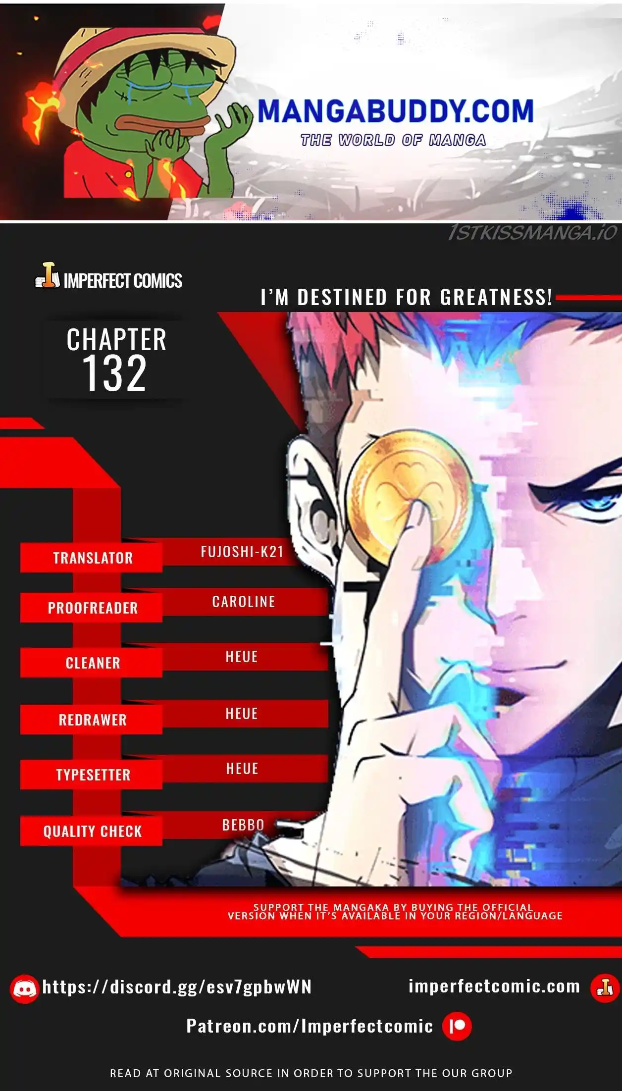 I'm Destined For Greatness! Chapter 132