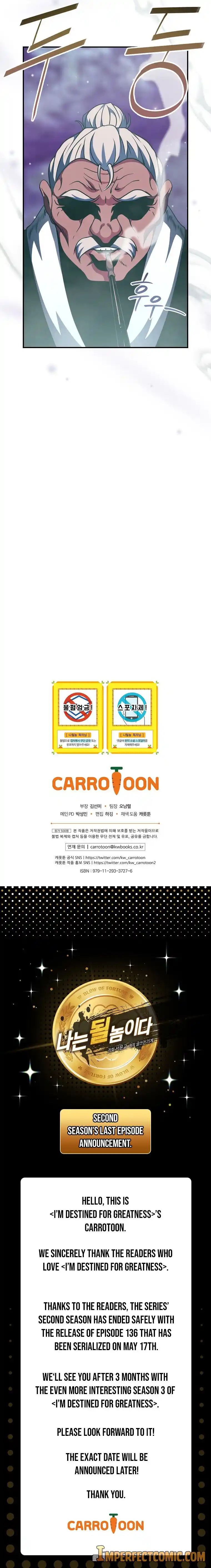 I'm Destined For Greatness! Chapter 136