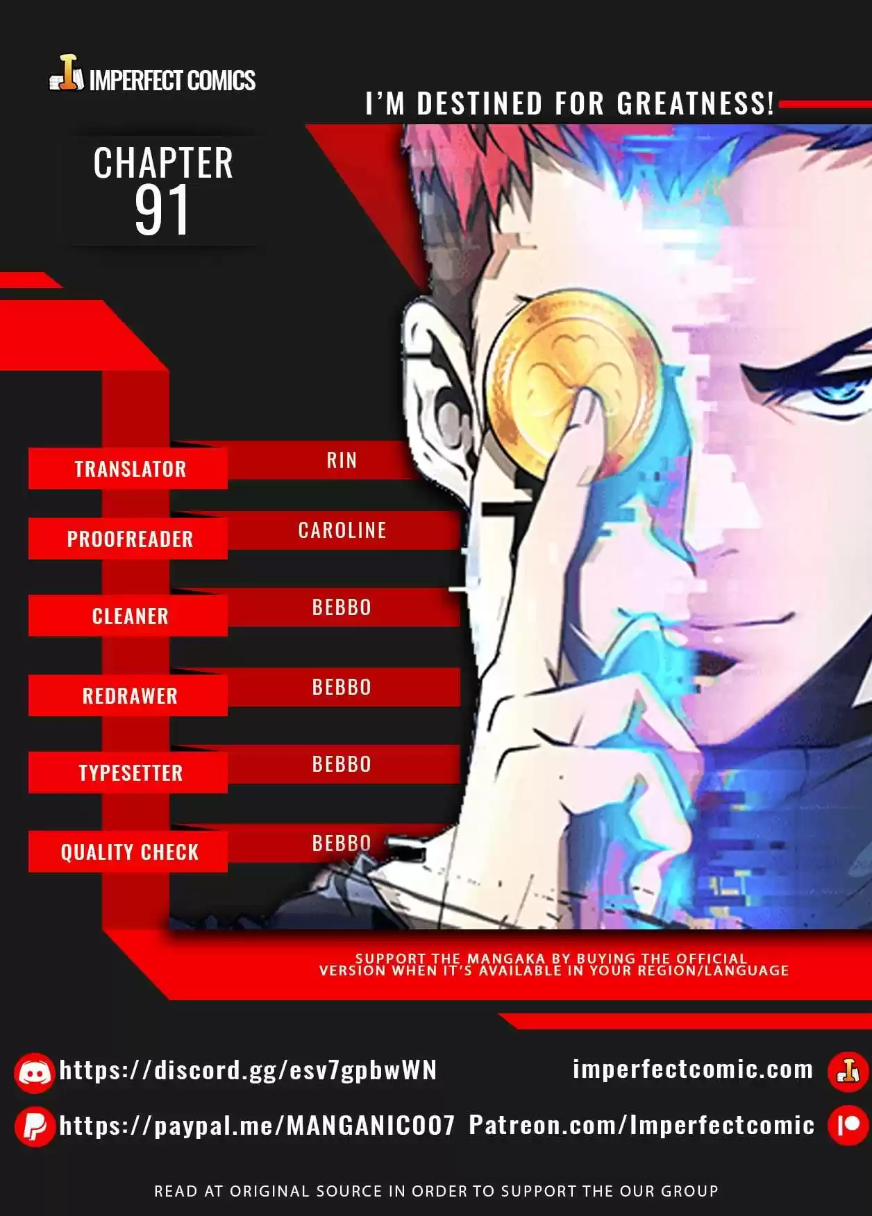 I'm Destined For Greatness! Chapter 91