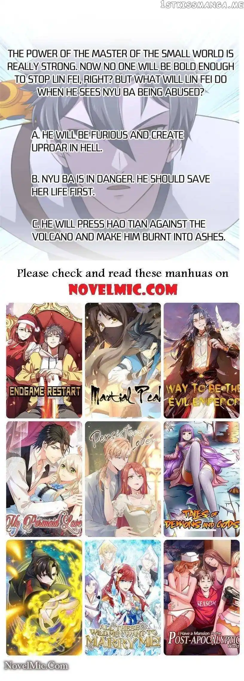 I’m Just An Immortal Chapter 257