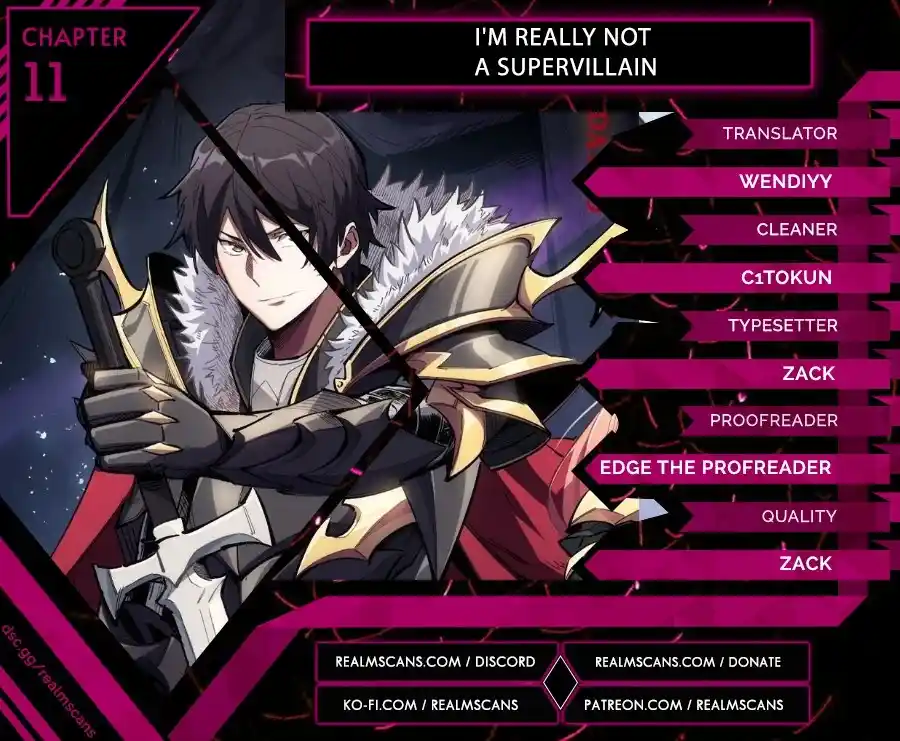 I’M Really Not A Supervillain Chapter 11