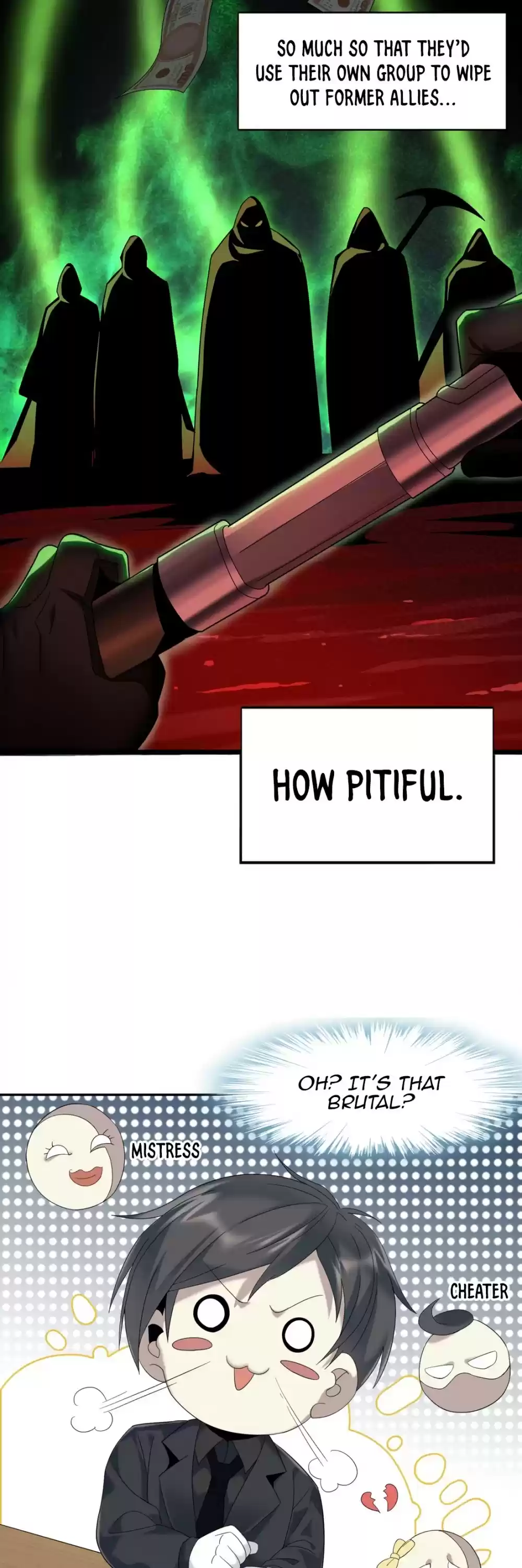 I'm Really Not The Evil God's Lackey Chapter 1