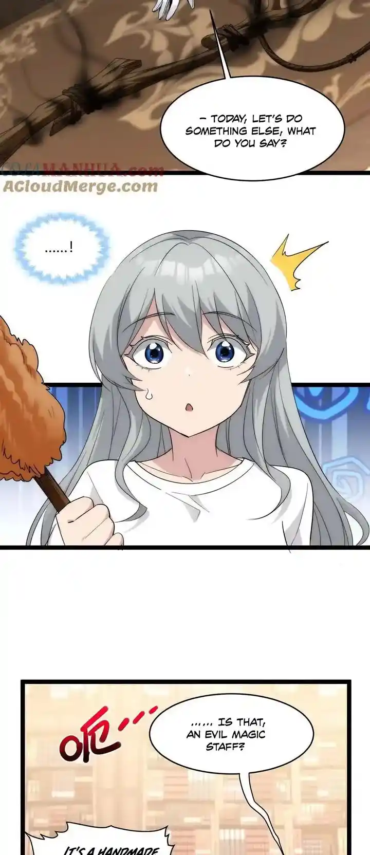 I'm Really Not The Evil God's Lackey Chapter 109.5