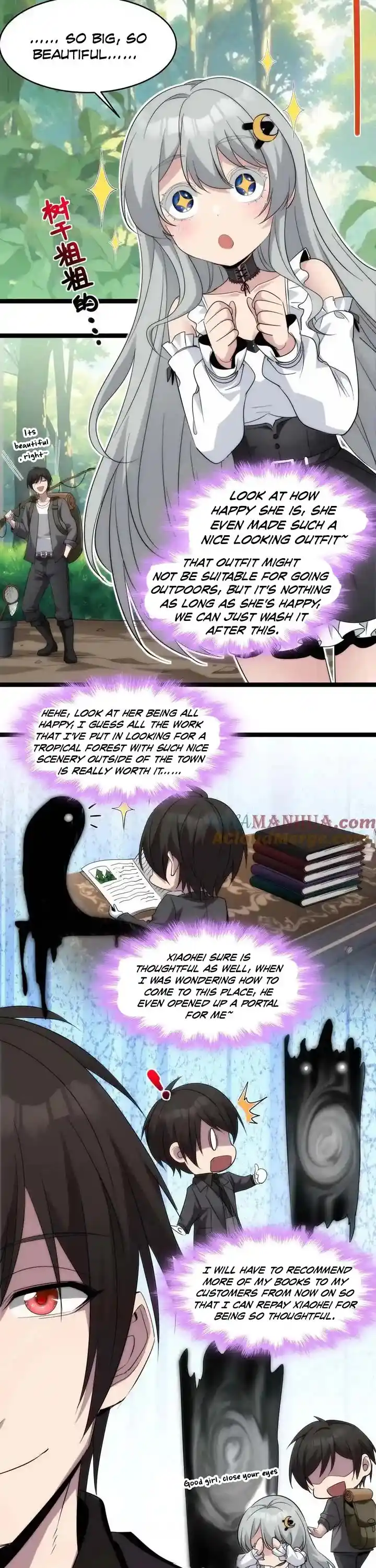 I'm Really Not The Evil God's Lackey Chapter 109.5