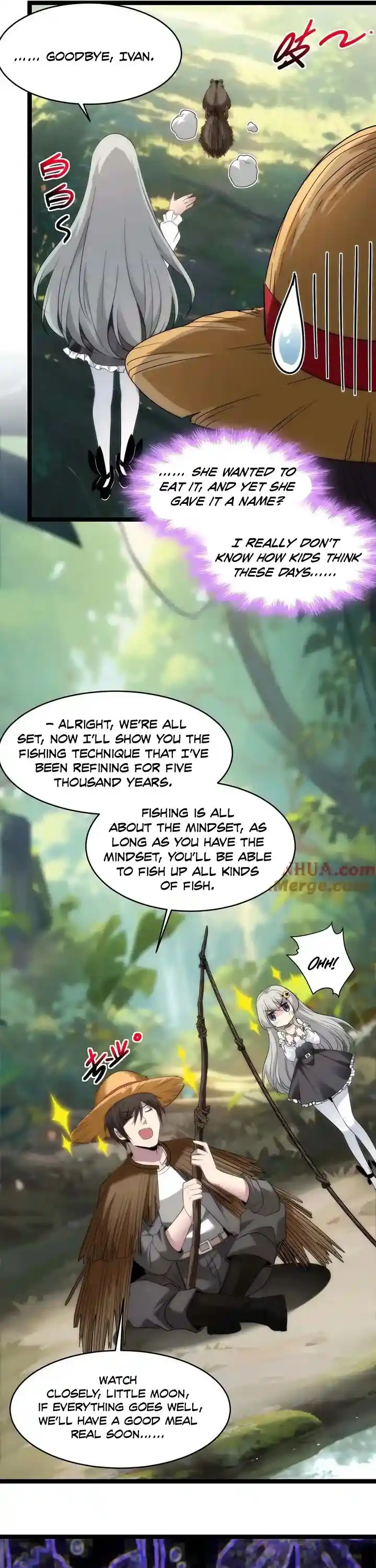 I'm Really Not The Evil God's Lackey Chapter 109.5