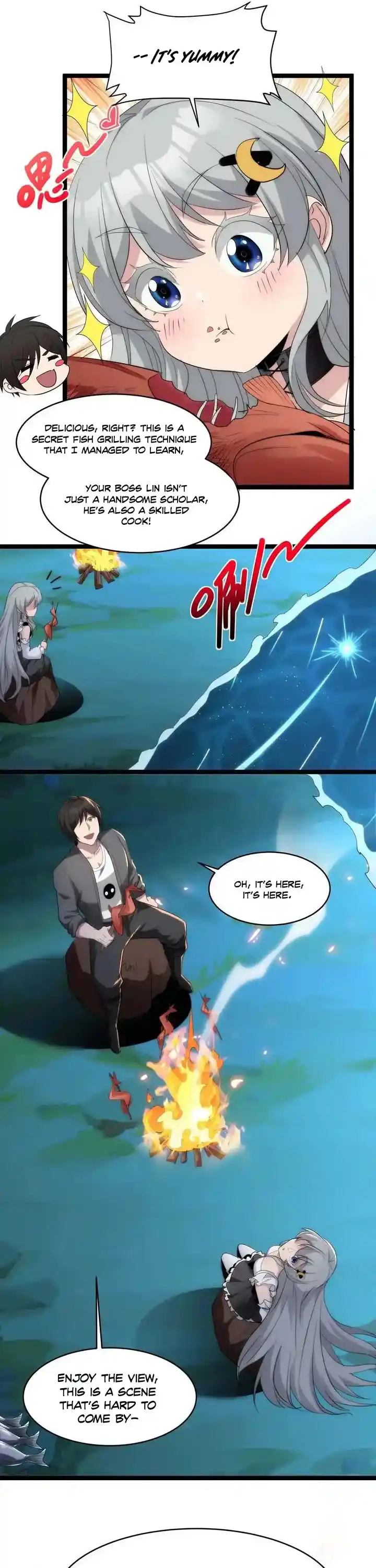 I'm Really Not The Evil God's Lackey Chapter 109.5