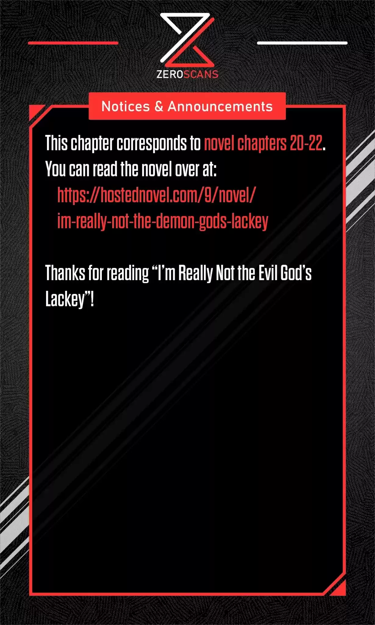 I'm Really Not The Evil God's Lackey Chapter 11