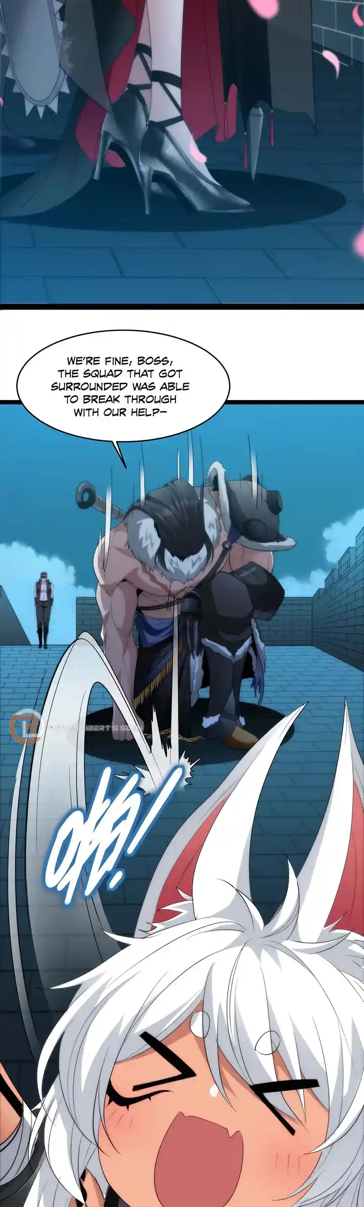 I'm Really Not The Evil God's Lackey Chapter 110