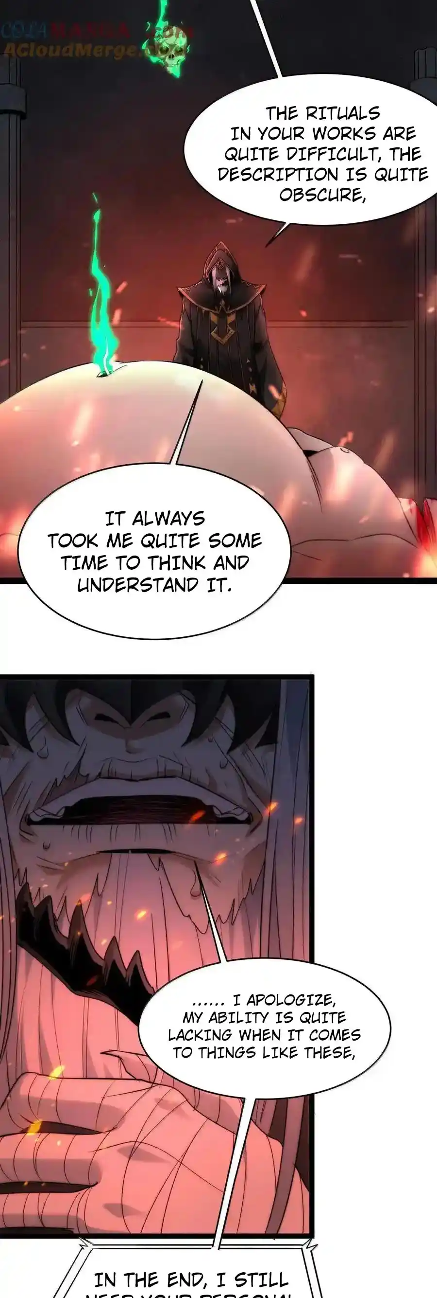 I'm Really Not The Evil God's Lackey Chapter 117