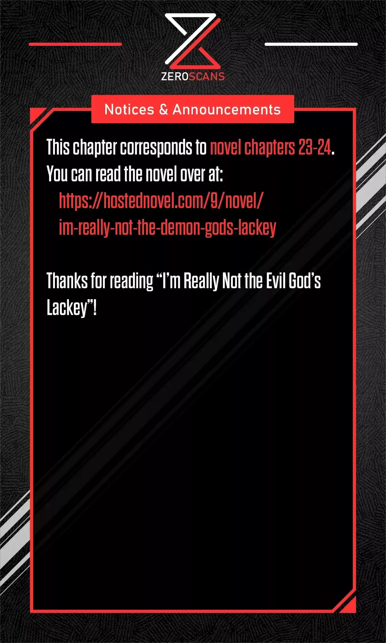 I'm Really Not The Evil God's Lackey Chapter 12