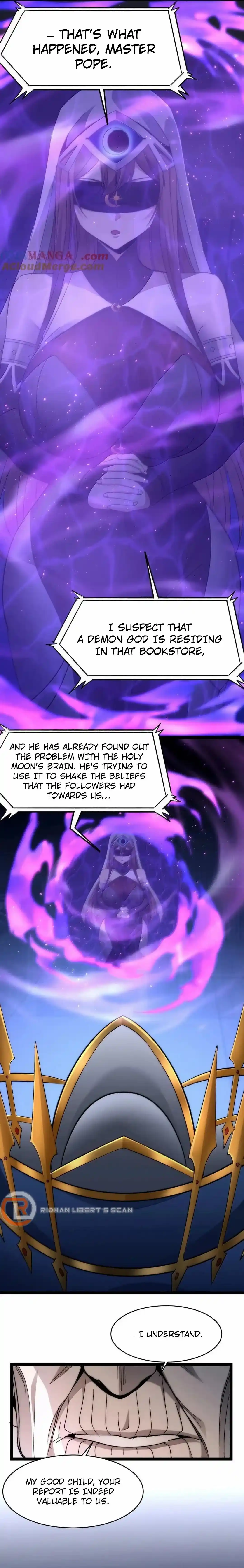 I'm Really Not the Evil God's Lackey Chapter 134