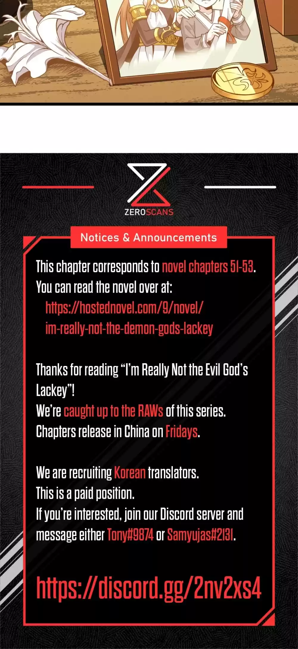 I'm Really Not The Evil God's Lackey Chapter 26